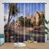 Charger l&#39;image dans la visionneuse de la galerie, Dragon Age The Veilguard Curtains Blackout Window Drapes Room Decoration