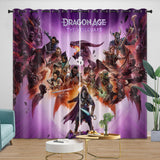 Charger l&#39;image dans la visionneuse de la galerie, Dragon Age The Veilguard Curtains Blackout Window Drapes Room Decoration