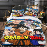 Charger l&#39;image dans la visionneuse de la galerie, Dragon Ball Bedding Set Kids Quilt Duvet Cover Without Filler