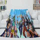 Charger l&#39;image dans la visionneuse de la galerie, Dragon Ball Blanket Flannel Fleece Kids Throw Room Decoration