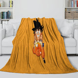 Charger l&#39;image dans la visionneuse de la galerie, Dragon Ball Blanket Flannel Pattern Throw Room Decoration