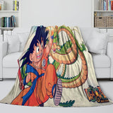 Charger l&#39;image dans la visionneuse de la galerie, Dragon Ball Blanket Flannel Pattern Throw Room Decoration