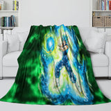 Load image into Gallery viewer, Dragon Ball Blanket Flannel Throw Kids Room Decoration