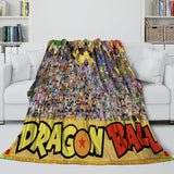 Load image into Gallery viewer, Dragon Ball Blanket Flannel Throw Kids Room Decoration