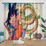 Charger l&#39;image dans la visionneuse de la galerie, Dragon Ball Curtains Blackout Window Kids Room Drapes