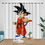 Charger l&#39;image dans la visionneuse de la galerie, Dragon Ball Curtains Blackout Window Pattern Drapes Room Decoration