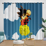 Charger l&#39;image dans la visionneuse de la galerie, Dragon Ball Curtains Blackout Window Pattern Drapes Room Decoration