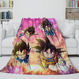 Charger l&#39;image dans la visionneuse de la galerie, Dragon Ball DAIMA Blanket Flannel Pattern Throw Room Decoration
