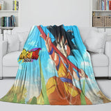 Charger l&#39;image dans la visionneuse de la galerie, Dragon Ball DAIMA Blanket Flannel Pattern Throw Room Decoration