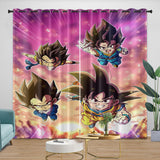 Charger l&#39;image dans la visionneuse de la galerie, Dragon Ball DAIMA Curtains Blackout Window Drapes Room Decoration