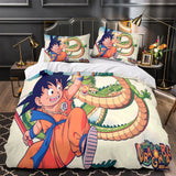 Load image into Gallery viewer, Dragon Ball Duvet Cover Kids Room Bedding Set Without Filler
