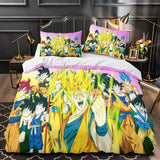 Load image into Gallery viewer, Dragon Ball Duvet Cover Pattern Bedding Set Without Filler