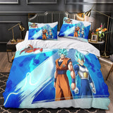 Charger l&#39;image dans la visionneuse de la galerie, Dragon Ball FighterZ Bedding Set Pattern Quilt Cover Without Filler