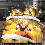 Charger l&#39;image dans la visionneuse de la galerie, Dragon Ball FighterZ Bedding Set Pattern Quilt Cover Without Filler