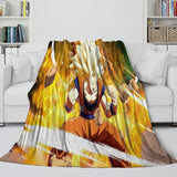 Load image into Gallery viewer, Dragon Ball FighterZ Blanket Flannel Fleece Throw Room Decoration