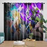 Load image into Gallery viewer, Dragon Ball FighterZ Curtains Blackout Window Drapes Room Decoration