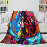 Charger l&#39;image dans la visionneuse de la galerie, Dragon Ball GT Blanket Flannel Throw Room Decoration