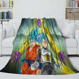 Charger l&#39;image dans la visionneuse de la galerie, Dragon Ball KAI Blanket Flannel  Kids Room Throw