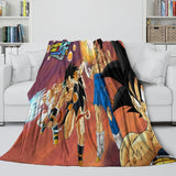 Charger l&#39;image dans la visionneuse de la galerie, Dragon Ball KAI Blanket Flannel  Kids Room Throw