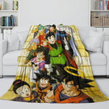 Charger l&#39;image dans la visionneuse de la galerie, Dragon Ball KAI Blanket Flannel  Kids Room Throw