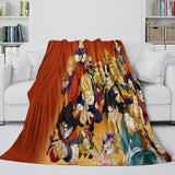 Charger l&#39;image dans la visionneuse de la galerie, Dragon Ball KAI Blanket Flannel Throw Room Decoration