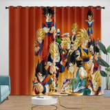 Load image into Gallery viewer, Dragon Ball KAI Curtains Blackout Window Drapes Room Decoration
