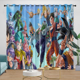 Load image into Gallery viewer, Dragon Ball KAI Curtains Blackout Window Drapes Room Decoration