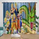 Load image into Gallery viewer, Dragon Ball KAI Curtains Blackout Window Kids Room Drapes