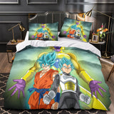 Load image into Gallery viewer, Dragon Ball KAI Duvet Cover Kids Room Bedding Set Without Filler
