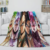 Charger l&#39;image dans la visionneuse de la galerie, Dragon Ball Super Blanket Flannel  Kids Room Throw