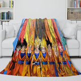 Charger l&#39;image dans la visionneuse de la galerie, Dragon Ball Super Blanket Flannel  Kids Room Throw