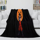 Charger l&#39;image dans la visionneuse de la galerie, Dragon Ball Super Blanket Flannel  Kids Room Throw