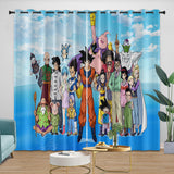 Charger l&#39;image dans la visionneuse de la galerie, Dragon Ball Super Curtains Blackout Window Drapes Room Decoration