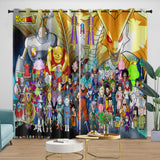 Charger l&#39;image dans la visionneuse de la galerie, Dragon Ball Super Curtains Blackout Window Drapes Room Decoration