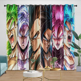 Load image into Gallery viewer, Dragon Ball Super Curtains Blackout Window Kids Room Drapes