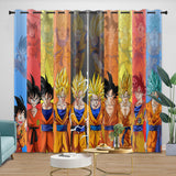 Load image into Gallery viewer, Dragon Ball Super Curtains Blackout Window Kids Room Drapes