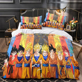 Load image into Gallery viewer, Dragon Ball Super Duvet Cover Kids Room Bedding Set Without Filler