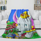 Load image into Gallery viewer, Dumbo Blanket Flannel Fleece Throw Room Decoration