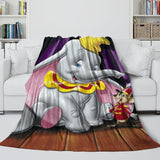 Load image into Gallery viewer, Dumbo Blanket Flannel Fleece Throw Room Decoration