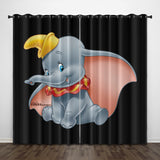 Load image into Gallery viewer, Dumbo Curtains Pattern Blackout Window Drapes