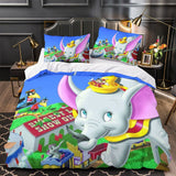 Load image into Gallery viewer, Dumbo Pattern Bedding Set Quilt Duvet Cover Without Filler