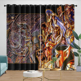 Load image into Gallery viewer, Saint Seiya Curtains Blackout Window Drapes Room Decoration