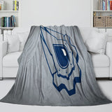 Charger l&#39;image dans la visionneuse de la galerie, Edmonton Oilers Blanket Flannel Throw Kids Room Decoration