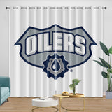 Charger l&#39;image dans la visionneuse de la galerie, Edmonton Oilers Curtains Blackout Window Drapes Room Decoration