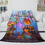 Load image into Gallery viewer, Elemental Blanket Flannel Fleece Throw Room Decoration