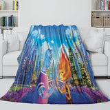 Load image into Gallery viewer, Elemental Blanket Flannel Fleece Throw Room Decoration