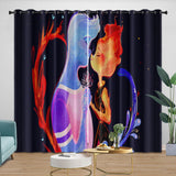 Load image into Gallery viewer, Elemental Curtains Blackout Window Drapes Room Decoration