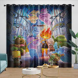 Charger l&#39;image dans la visionneuse de la galerie, Elemental Curtains Blackout Window Drapes Room Decoration