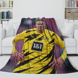 Load image into Gallery viewer, Erling Haaland Blanket Flannel Throw Room Decoration