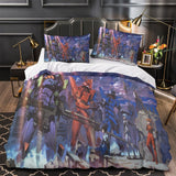 Charger l&#39;image dans la visionneuse de la galerie, Evangelion Bedding Set Quilt Duvet Cover Without Filler